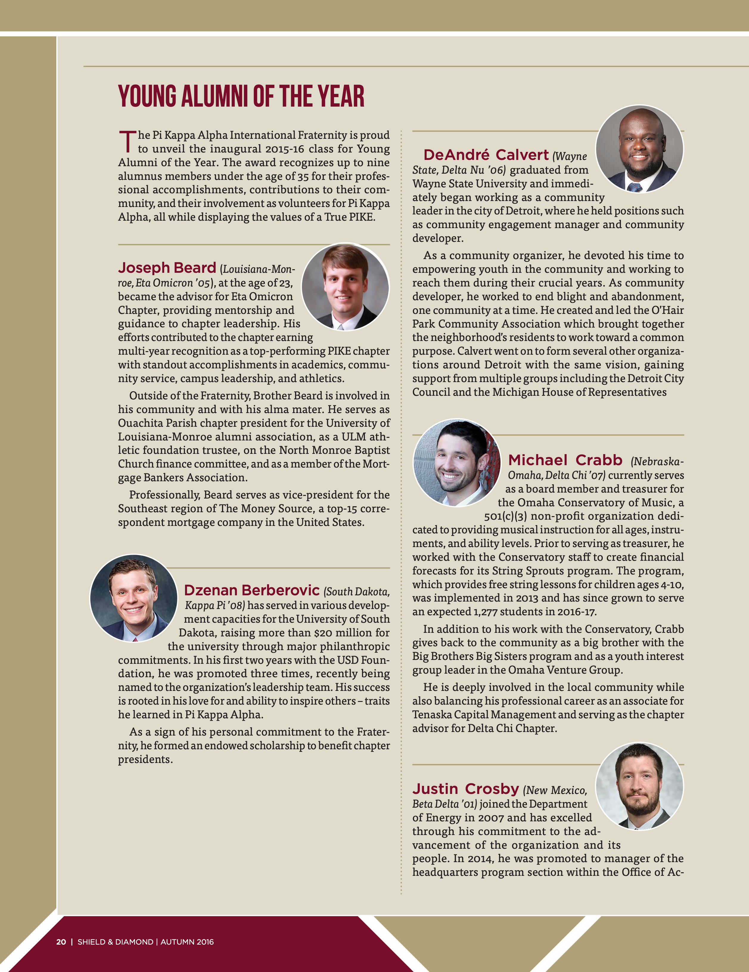 Young Alumni of the Year